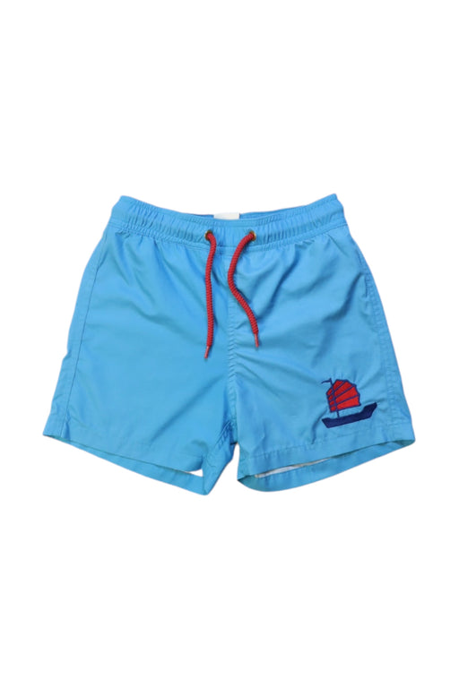 A Blue Swim Shorts from Mazu in size 5T for boy. (Front View)