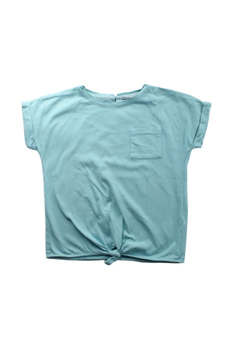 A Blue Short Sleeve T Shirts from FatFace in size 9Y for girl. (Front View)