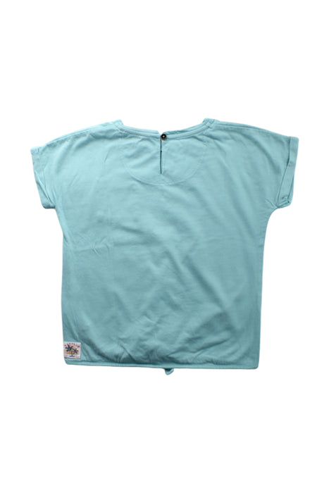 A Blue Short Sleeve T Shirts from FatFace in size 9Y for girl. (Back View)