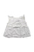 A White Short Sleeve Tops from Bonpoint in size 3T for girl. (Front View)