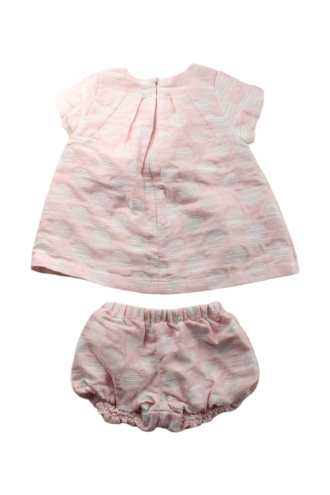 A Pink Dress Sets from Chickeeduck in size 12-18M for girl. (Back View)