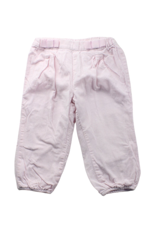 A Pink Casual Pants from Jacadi in size 12-18M for girl. (Front View)