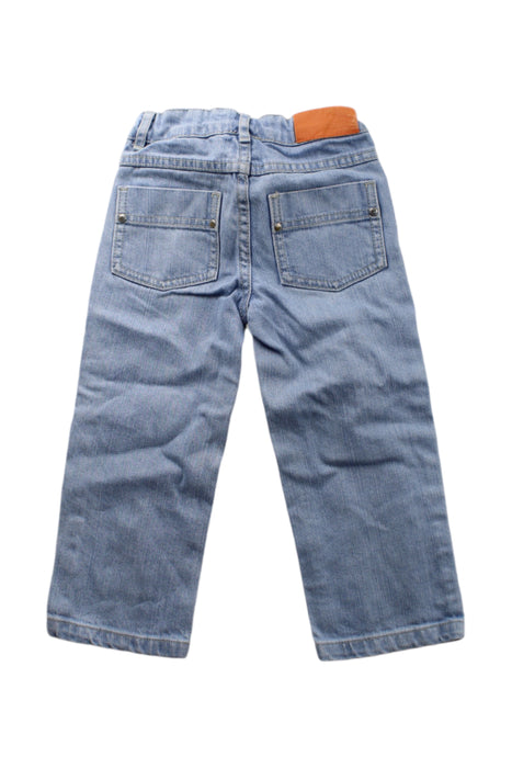 A Blue Jeans from Jacadi in size 18-24M for boy. (Back View)