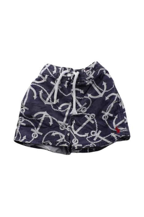 A Blue Shorts from Ralph Lauren in size 12-18M for boy. (Front View)