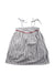 A Grey Sleeveless Dresses from Excuse My French in size 2T for girl. (Front View)
