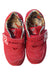 A Red Sneakers from New Balance in size 4T for neutral. (Back View)