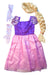 A Pink Halloween Costumes from Retykle in size 4T for girl. (Back View)