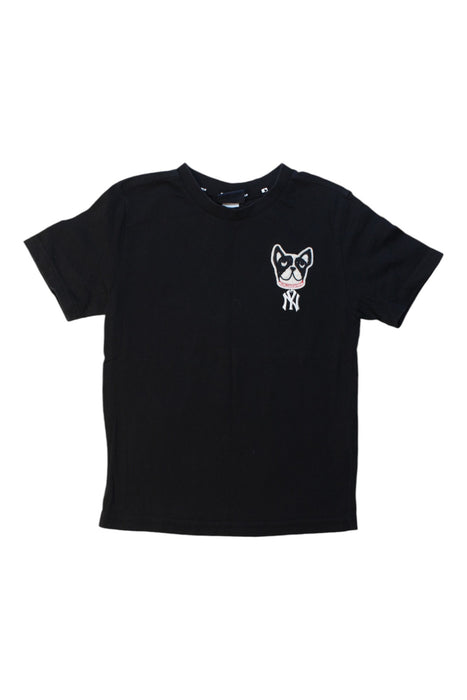 A Black Short Sleeve T Shirts from MLB in size 5T for boy. (Front View)