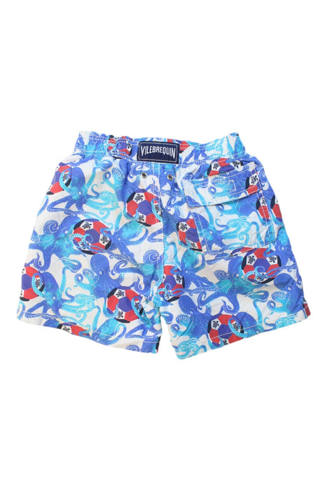 A Blue Swim Shorts from Vilebrequin in size 6T for boy. (Back View)