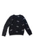 A Black Crewneck Sweatshirts from Calvin Klein in size 6T for boy. (Back View)