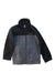 A Black Lightweight Jackets from Columbia in size 7Y for boy. (Front View)