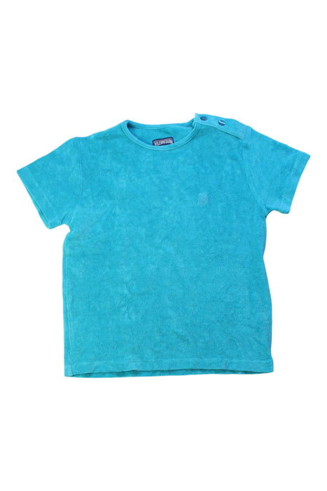 A Blue Short Sleeve T Shirts from Vilebrequin in size 10Y for boy. (Front View)