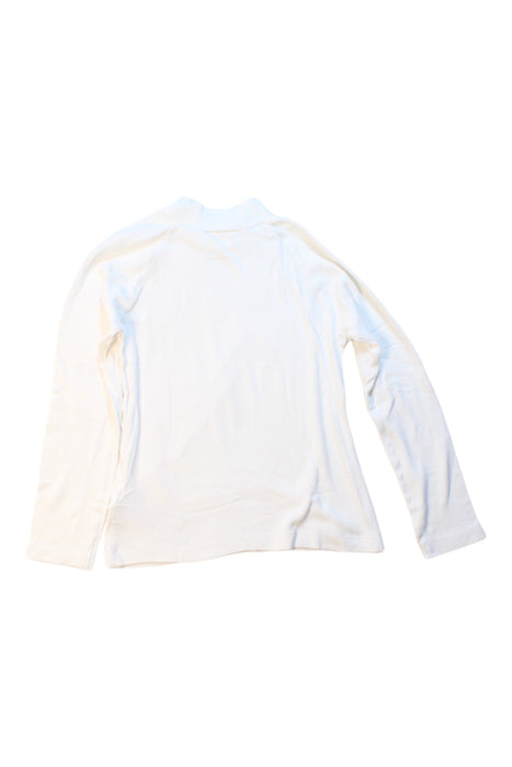 A White Long Sleeve Tops from Mayoral in size 6T for girl. (Back View)