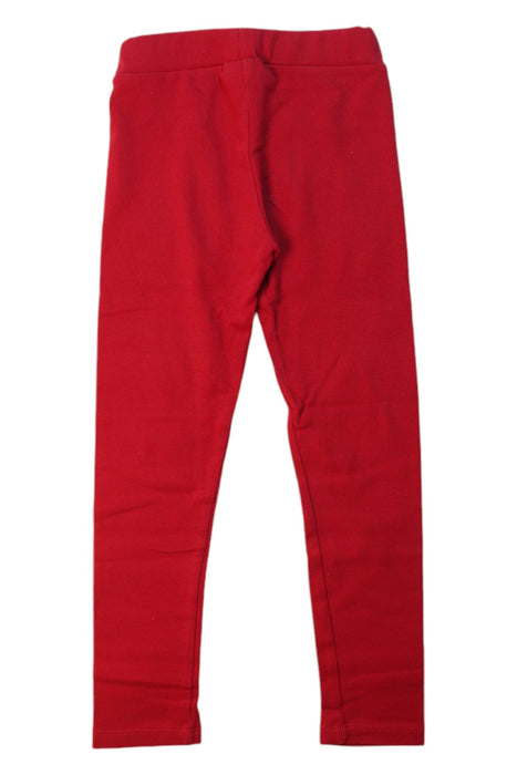 A Red Leggings from Mayoral in size 6T for girl. (Back View)