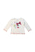 A Multicolour Long Sleeve T Shirts from Absorba in size 3-6M for girl. (Front View)