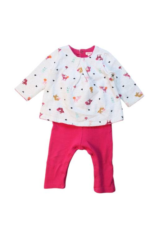 A Multicolour Long Sleeve Jumpsuits from Catimini in size 6-12M for girl. (Front View)