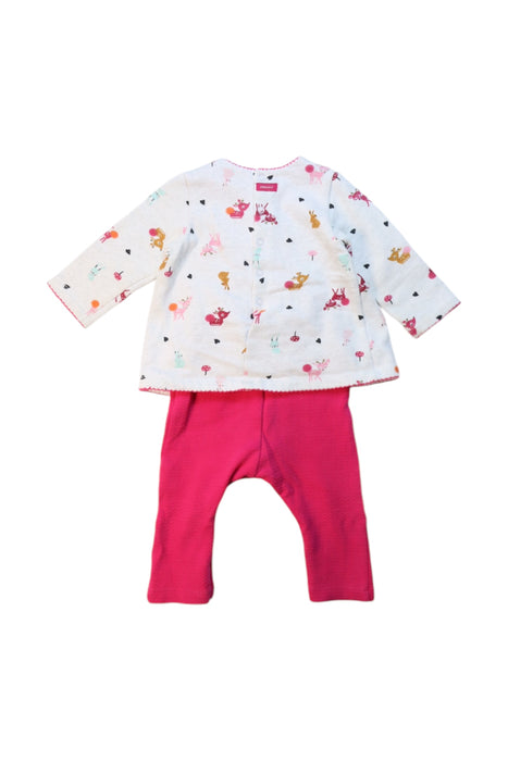 A Multicolour Long Sleeve Jumpsuits from Catimini in size 6-12M for girl. (Back View)