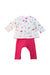 A Multicolour Long Sleeve Jumpsuits from Catimini in size 6-12M for girl. (Back View)