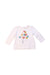 A Multicolour Long Sleeve T Shirts from Bout'Chou in size 3-6M for girl. (Front View)