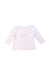 A Multicolour Long Sleeve T Shirts from Bout'Chou in size 3-6M for girl. (Back View)