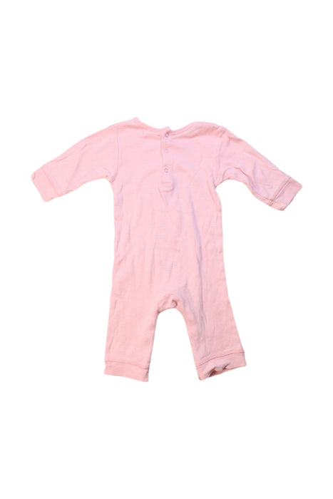 A Pink Long Sleeve Jumpsuits from Bout'Chou in size 3-6M for girl. (Back View)