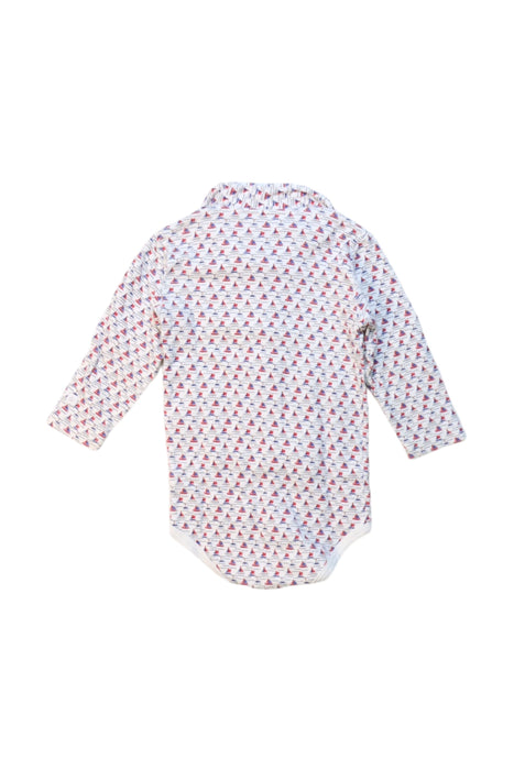 A Multicolour Long Sleeve Bodysuits from Petit Bateau in size 6-12M for neutral. (Back View)