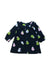 A Multicolour Long Sleeve Dresses from Jacadi in size 12-18M for girl. (Back View)