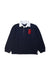 A Multicolour Long Sleeve Polos from Excuse My French in size 12Y for boy. (Front View)