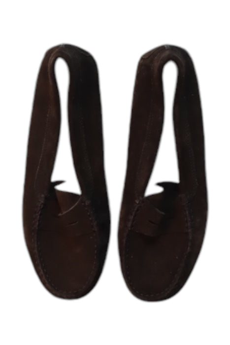 A Brown Loafers & Moccasins from Tod’s in size 10Y for boy. (Back View)