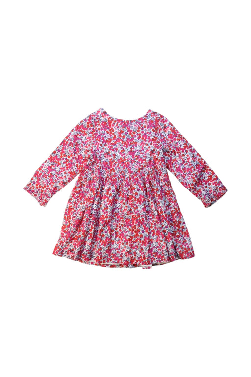 A Multicolour Long Sleeve Dresses from Jacadi in size 18-24M for girl. (Front View)