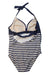 A Navy Swimsuits from Mamalicious in size S for girl. (Back View)