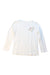 A White Long Sleeve T Shirts from Crewcuts in size 4T for girl. (Front View)