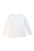 A White Long Sleeve T Shirts from Crewcuts in size 4T for girl. (Back View)