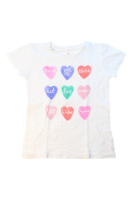 A Multicolour Short Sleeve T Shirts from Crewcuts in size 7Y for girl. (Front View)