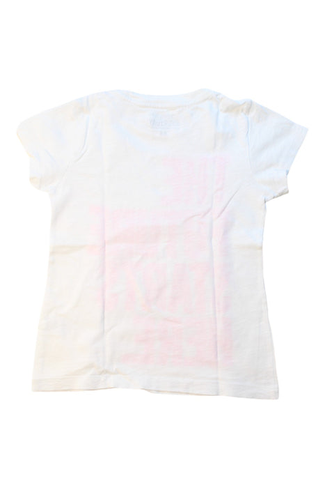 A White Short Sleeve T Shirts from Crewcuts in size 4T for girl. (Back View)