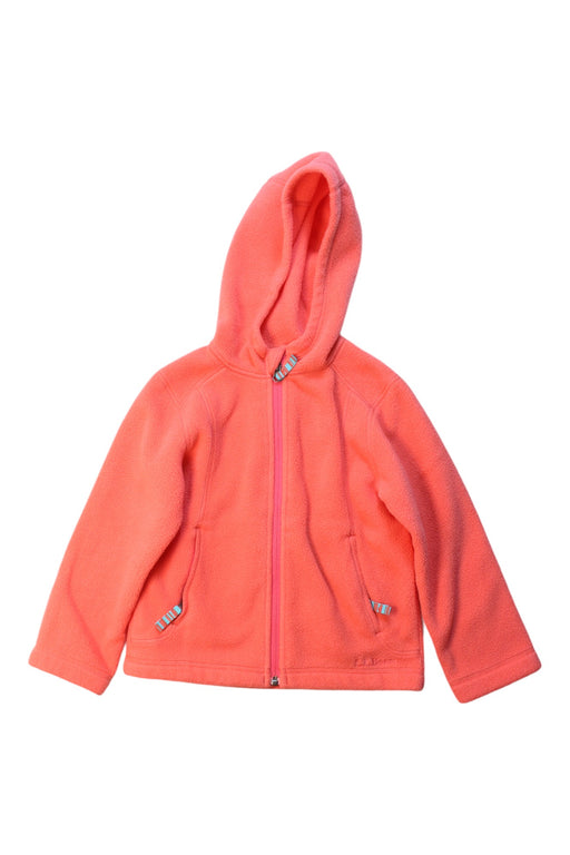 A Peach Lightweight Jackets from L.L.Bean in size 10Y for girl. (Front View)