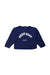A White Crewneck Sweatshirts from Petit Bateau in size 3T for boy. (Front View)