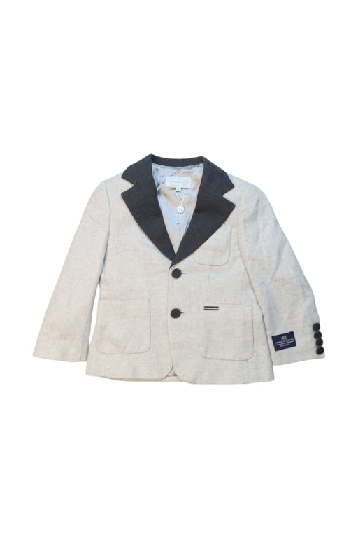 A White Blazers from Nicholas & Bears in size 3T for boy. (Front View)