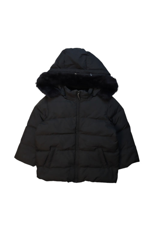 A Black Puffer/Quilted Jackets from Nicholas & Bears in size 3T for neutral. (Front View)