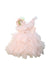 A Pink Sleeveless Dresses from Pili Carrera in size 5T for girl. (Back View)