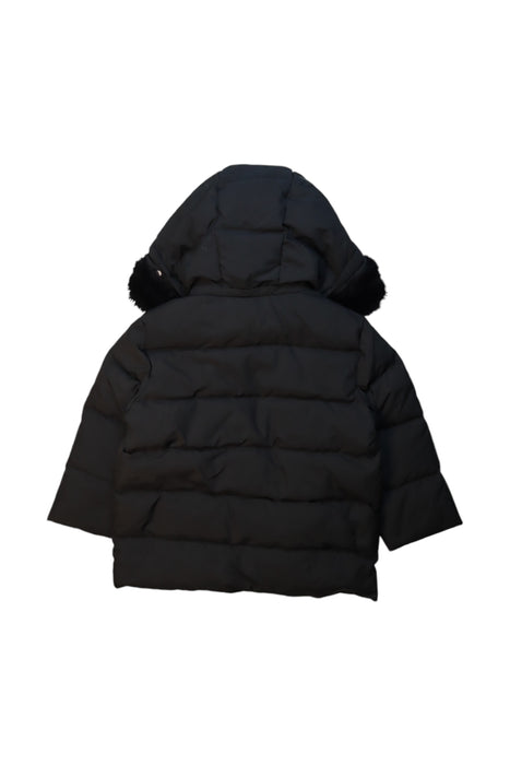 A Black Puffer/Quilted Jackets from Nicholas & Bears in size 3T for neutral. (Back View)