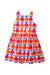 A Multicolour Sleeveless Dresses from Jacadi in size 5T for girl. (Front View)