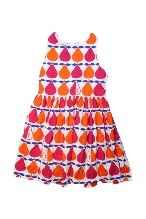 A Multicolour Sleeveless Dresses from Jacadi in size 5T for girl. (Front View)