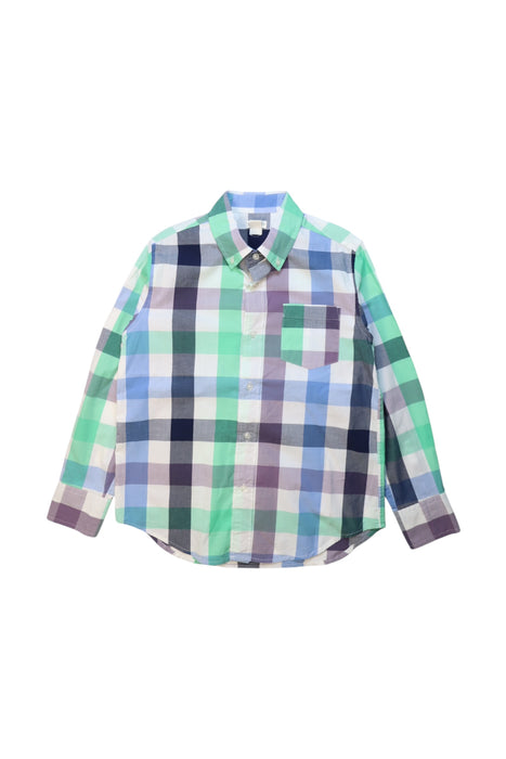 A Multicolour Long Sleeve Shirts from Crewcuts in size 8Y for boy. (Front View)