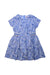 A Blue Short Sleeve Dresses from Gingersnaps in size 8Y for girl. (Front View)