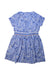 A Blue Short Sleeve Dresses from Gingersnaps in size 8Y for girl. (Back View)