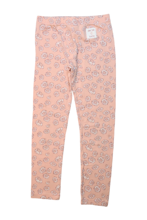 A Peach Leggings from Gingersnaps in size 8Y for girl. (Front View)