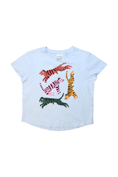 A Multicolour Short Sleeve T Shirts from Hanna Andersson in size 5T for girl. (Front View)