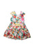 A Multicolour Short Sleeve Dresses from Mabel + Honey in size 5T for girl. (Back View)