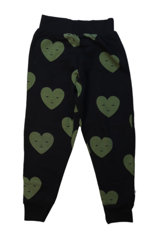 A Black Sweatpants from Beau Loves in size 4T for girl. (Front View)